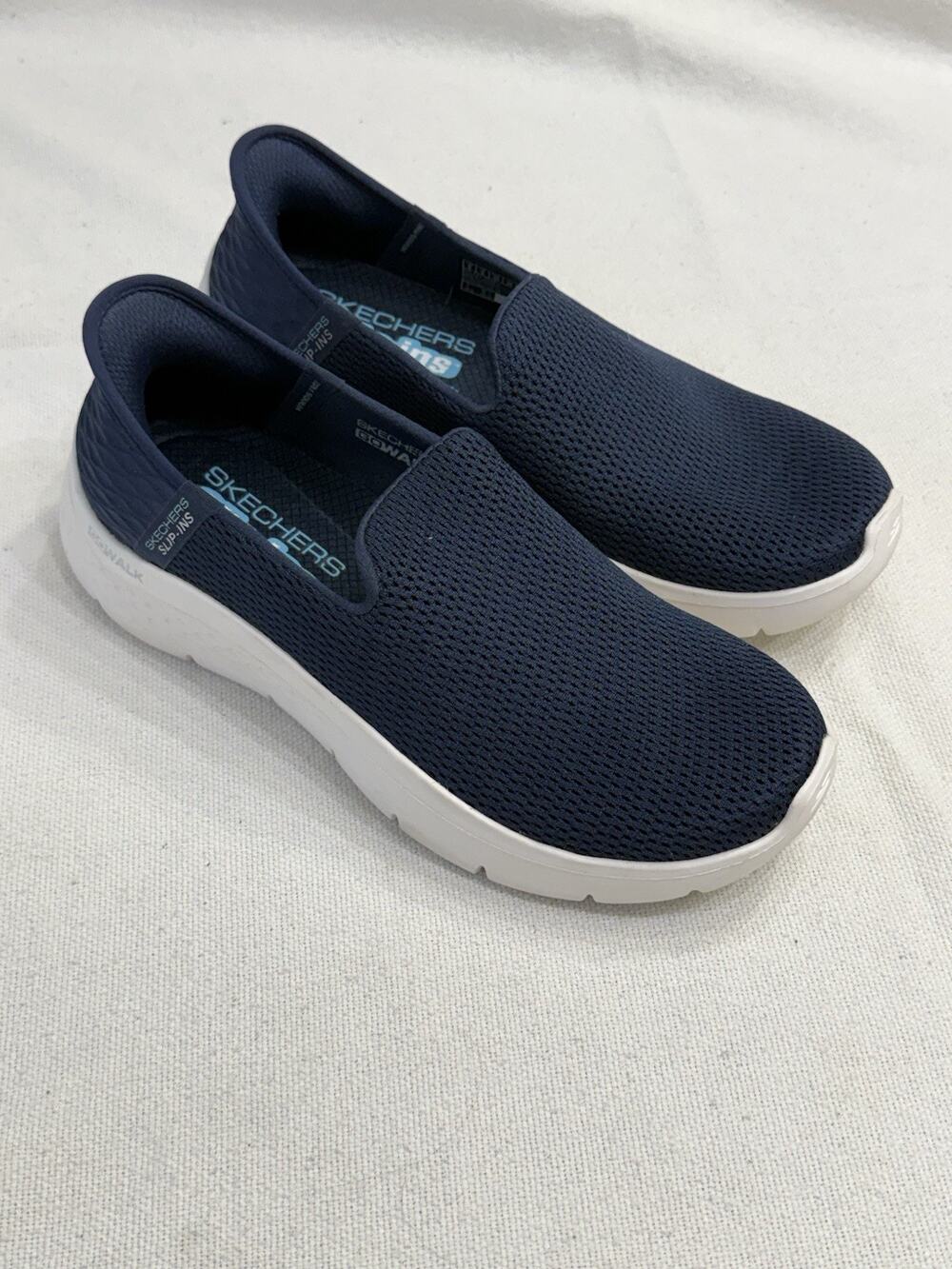 Skechers Women's Go Walk Flex Relish Sneakers Navy/White Size 9